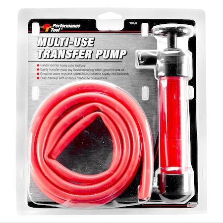 Performance Tool Performance Tool Piston Action Metal 10.6 in. Fluid Transfer Pump W1145